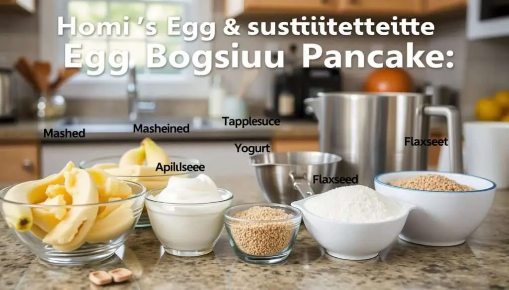 egg substitute for pancakes