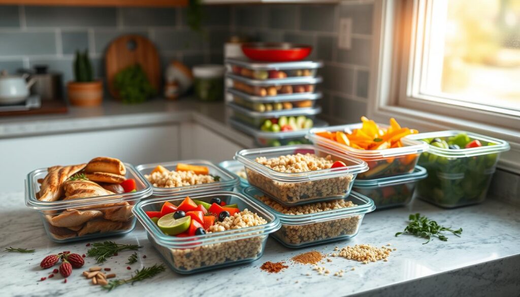 family dinner meal prep