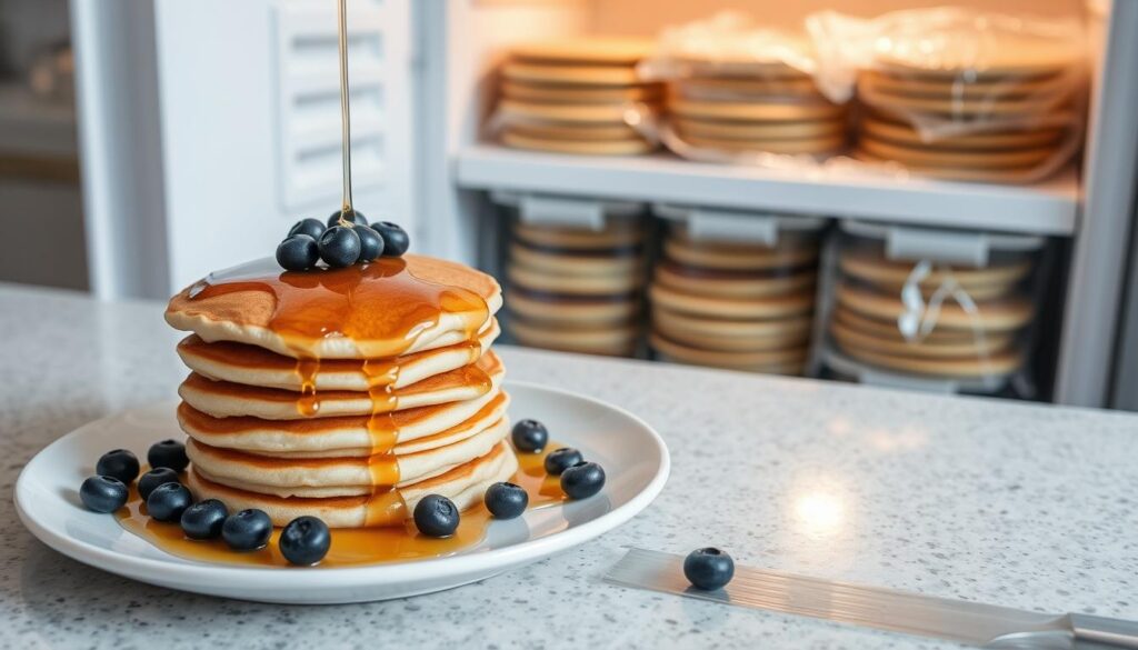 freezing pancakes