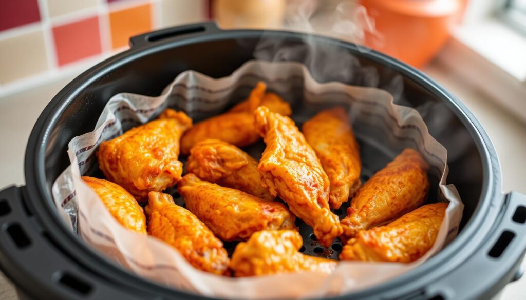 frozen chicken wings in air fryer