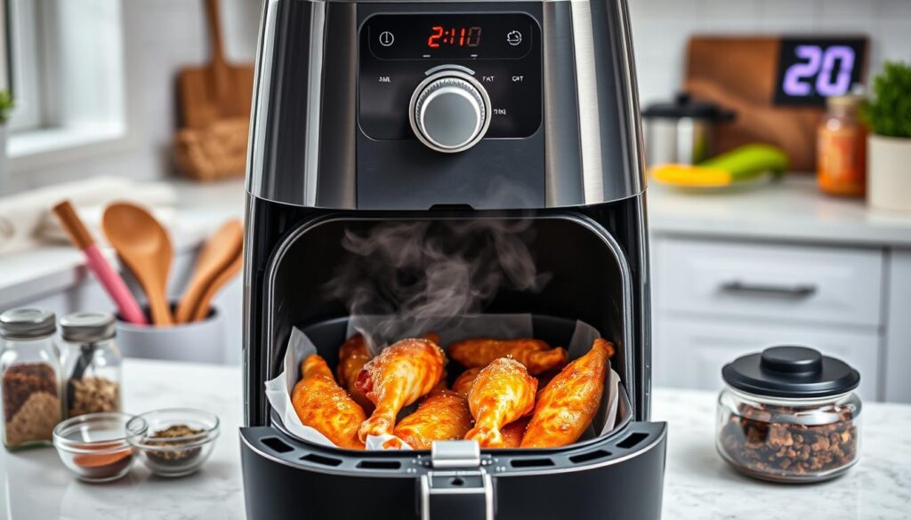 frozen chicken wings in air fryer recipe