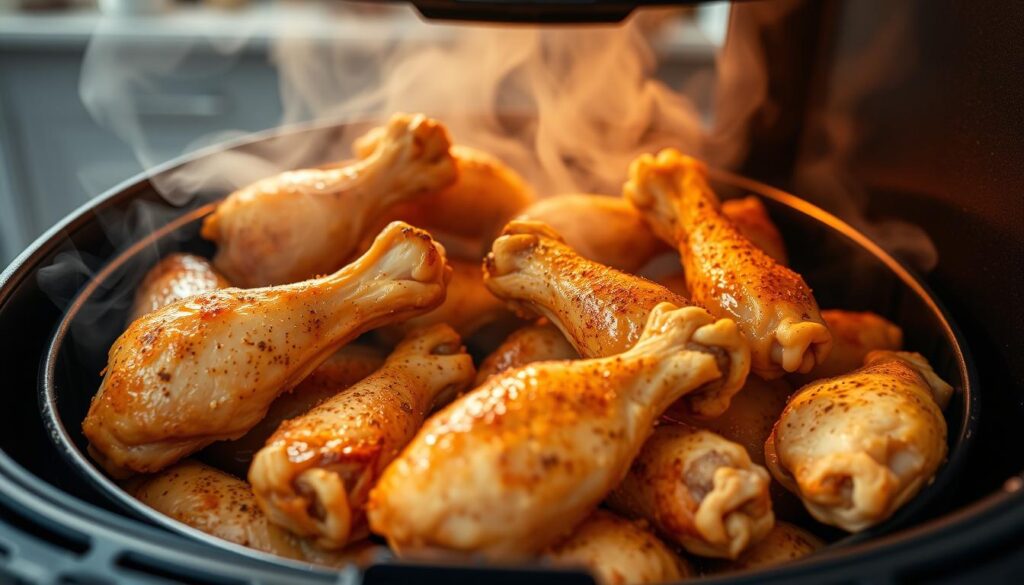 frozen wings in air fryer