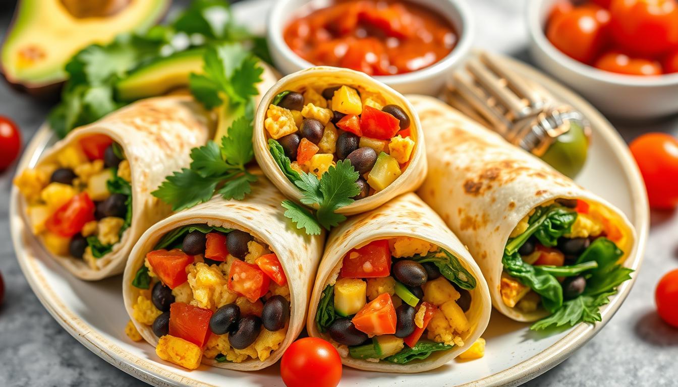 meal prep breakfast burritos