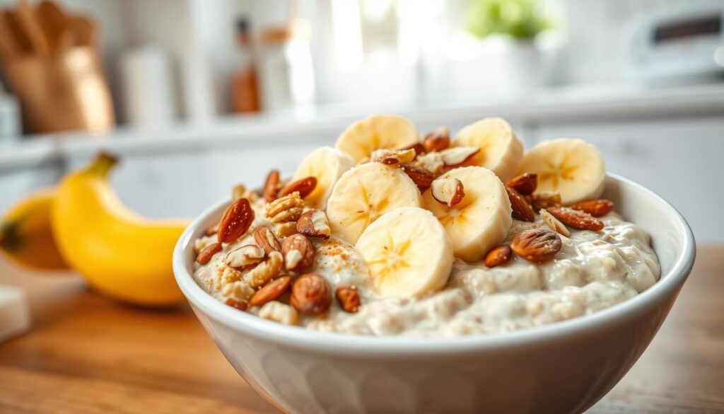 oatmeal with bananas almonds recipe