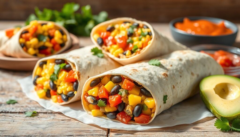 protein-packed breakfast burritos