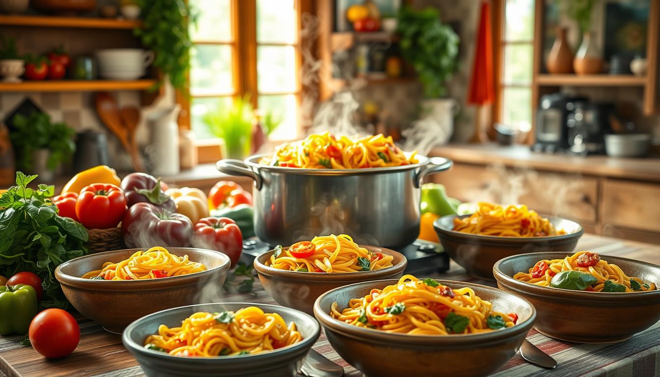 recipes for one pot meal -pasta large family