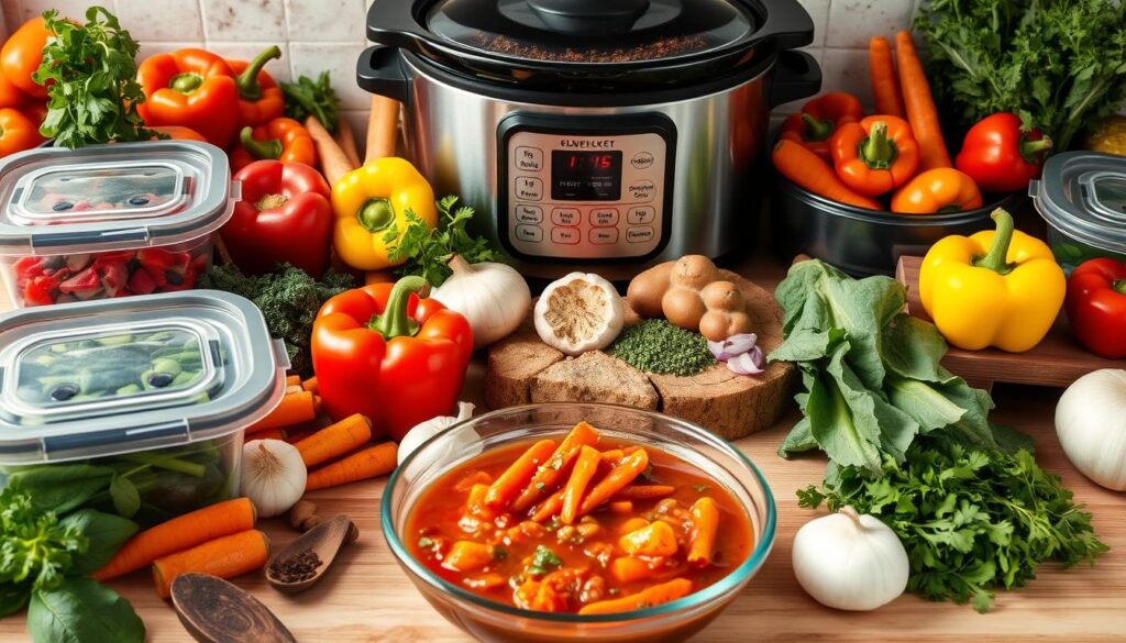 slow cooker meal prep