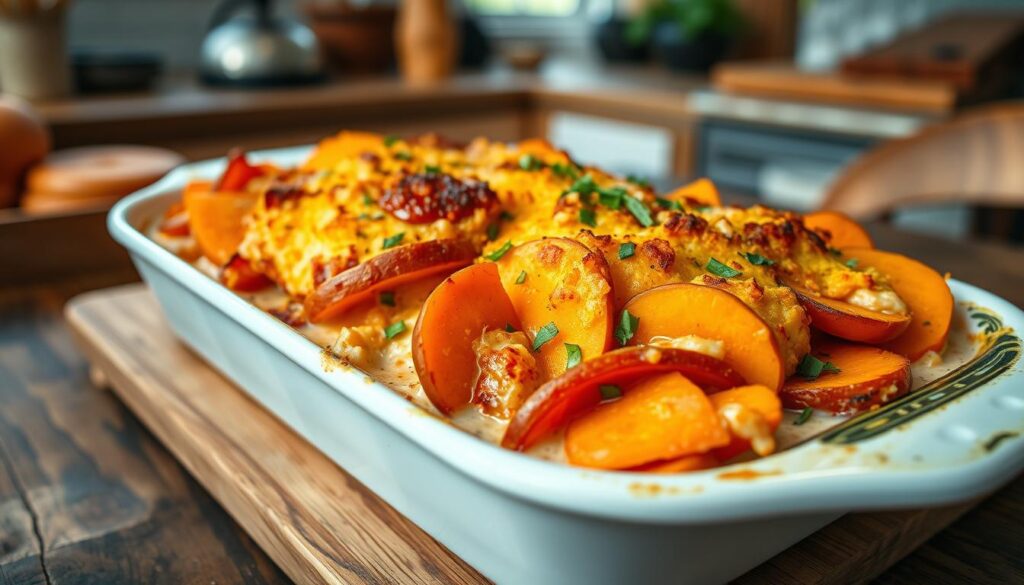 sweet potato casserole dish