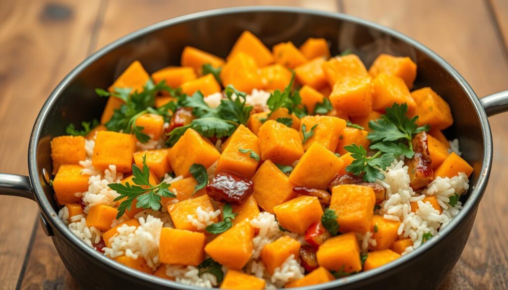 sweet potato skillet meal